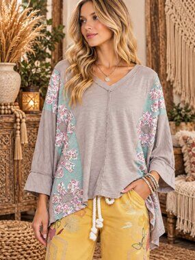 Blue Velvet Top Size Large